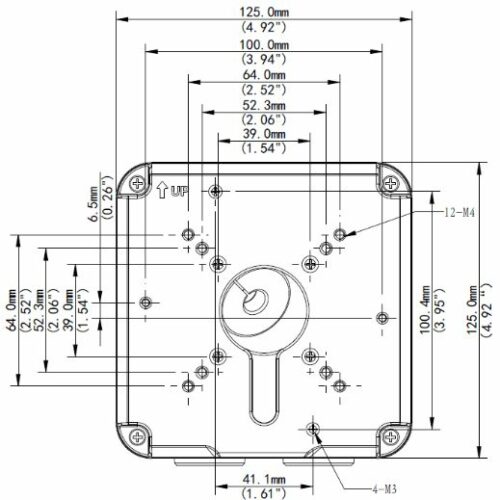 ALLNET IP Kamera zbh. Junctionbox/Montagebox for ALL-CAM2496-LEFN – Bild 3