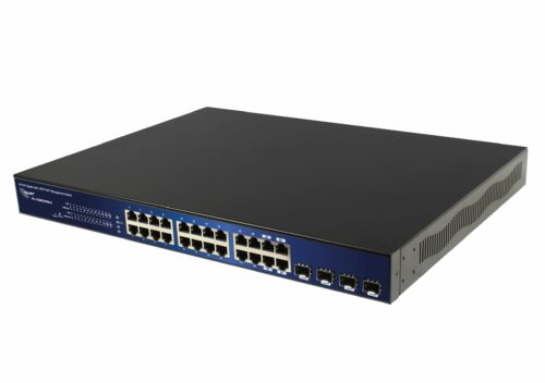 ALLNET Switch smart managed 24 Port Gigabit 460W - 24x PoE+ - 4x SFP - 19" - ALL-SG8824PMv2 – Bild 2