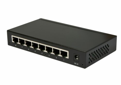 ALLNET Switch unmanaged 8 Port Gigabit - 8x LAN - Lüfterlos - ALL8889v5 – Bild 2