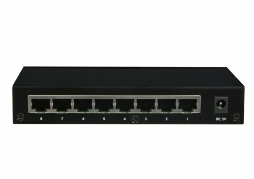 ALLNET Switch unmanaged 8 Port Gigabit - 8x LAN - Lüfterlos - ALL8889v5 – Bild 3