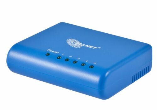 ALLNET Switch unmanaged 5 Port Fast Ethernet - 5x LAN - Lüfterlos - ALL8056A