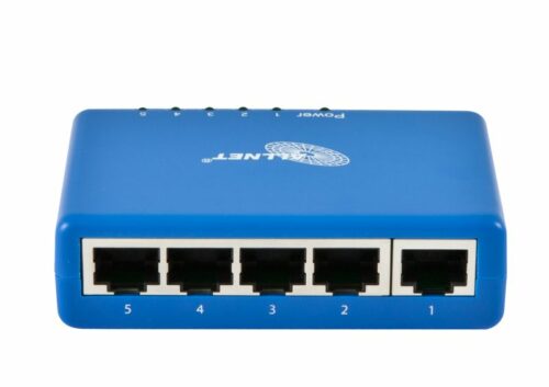 ALLNET Switch unmanaged 5 Port Fast Ethernet - 5x LAN - Lüfterlos - ALL8056A – Bild 2