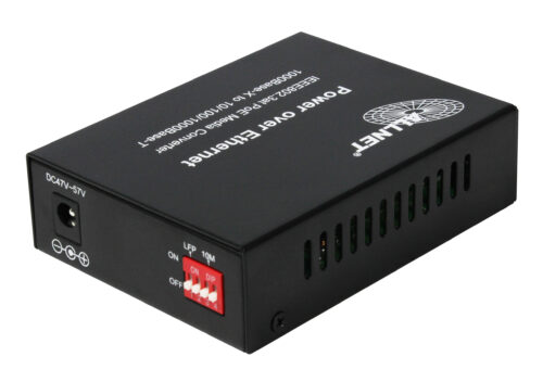 ALLNET Medienkonverter PoE (15,4W/30W) auf 1000BASE-SX/LX Single-/ Multimode SFP Mini-GBIC Anschluss ALL-MC202P-SFP – Bild 2