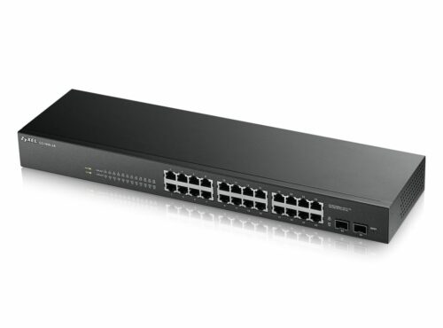 Zyxel Switch GS1900-24, 24x Gigabit Ports, 2x SFP, smart managed, lüfterlos, L2, V2