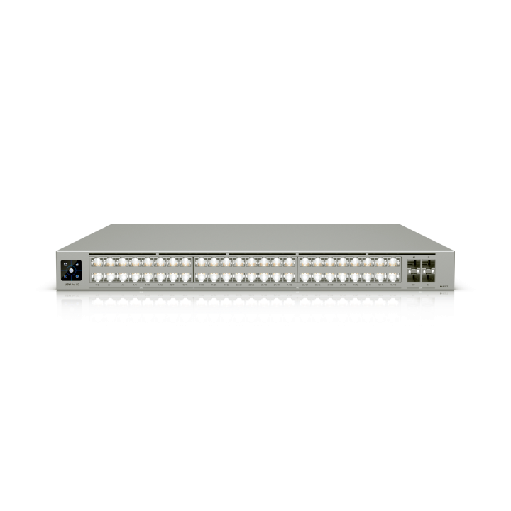 Ubiquiti Switch full managed Layer3 52 Port • 16x 2,5 GbE • 32x 10 GbE • 4x SFP28 • 19" • UniFi • USW-Pro-XG-48
