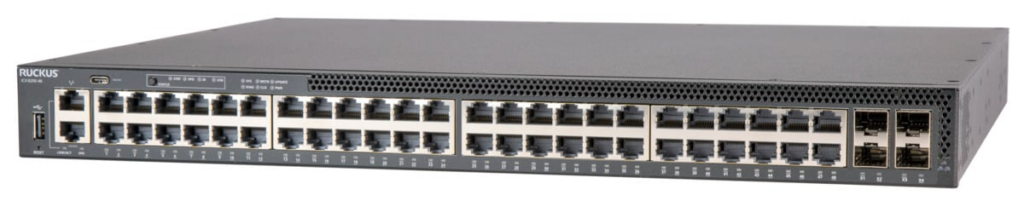 RUCKUS Networks ICX8200-48 – 48-Port Layer 3 Switch mit 25G Uplinks (ohne PoE)