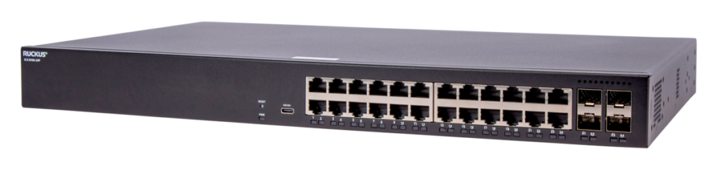 RUCKUS Networks ICX8100-24P-X – Layer 2/3 PoE+ Switch mit 10G Uplinks