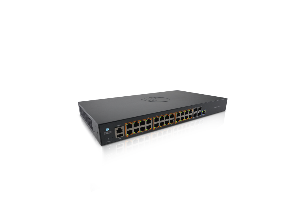 Cambium Networks cnMatrix, 24x PoE Switch - 400W, 4x SFP+, EX2028-P