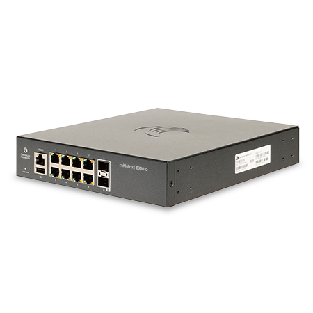 Cambium Networks cnMatrix, 8x Ehternet Switch, 2x SFP, EX1010