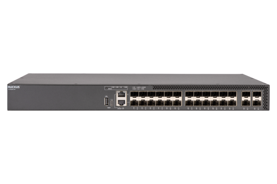 RUCKUS Networks ICX8200-24F – 24-Port Fiber Layer 3 Switch mit 25G Uplinks
