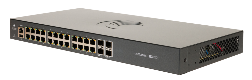 Cambium Networks cnMatrix, 24x Port Switch, 4x SFP, EX1028