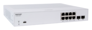 RUCKUS Networks ICX8100-08P – Kompakter 8-Port PoE+ Switch mit 10G Uplinks
